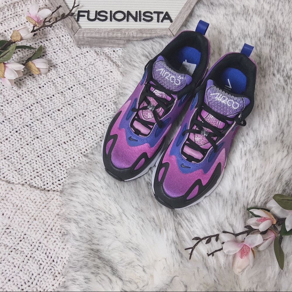 ‼️sold‼️NWT 🍭 Nike Air Max 200 Purple Ombre 9W - Picture 4 of 11